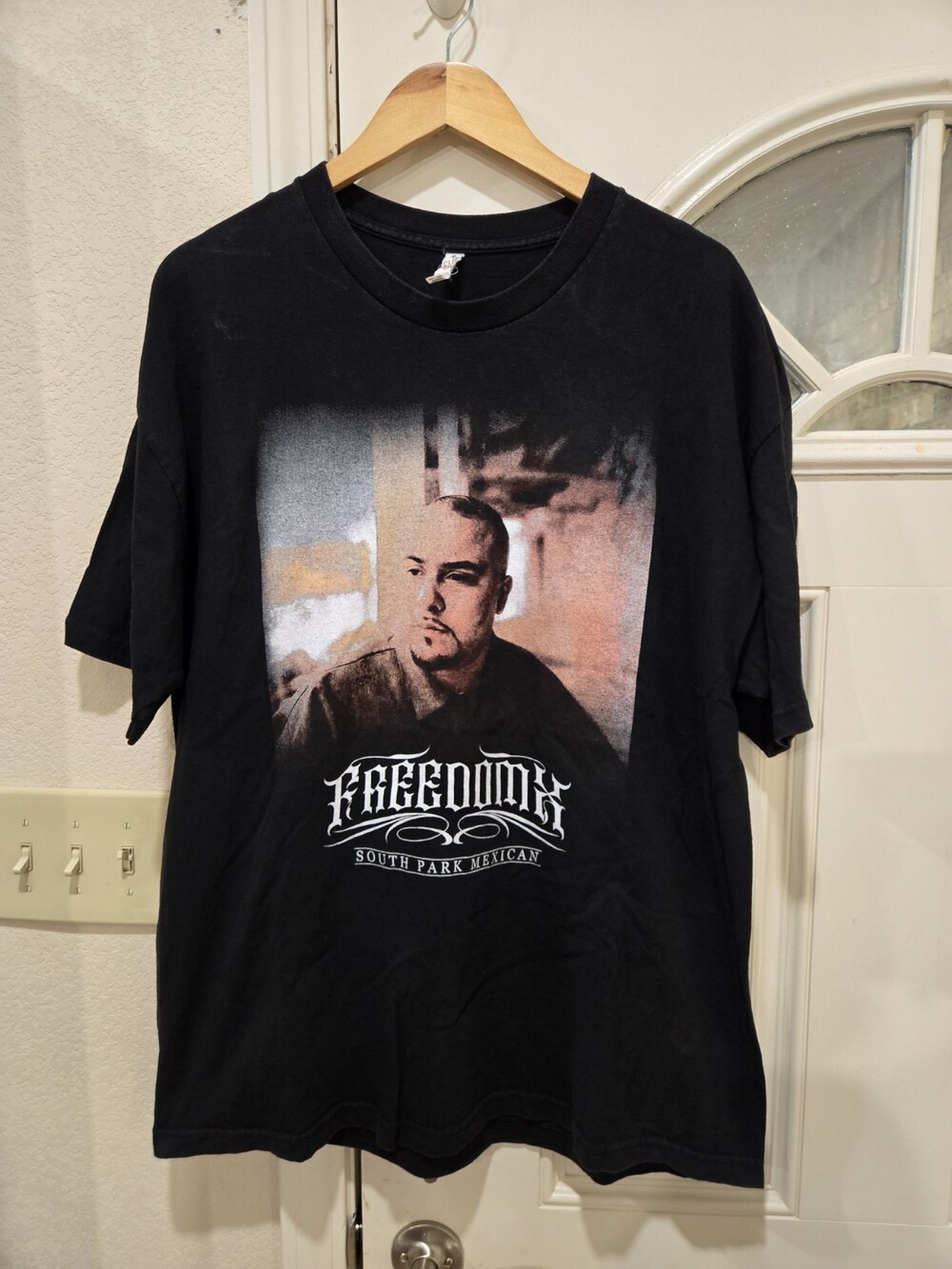 South Park Mexican SPM Rap Chicano T-shirt DJ Screw Freedom X XL